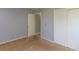Bedroom with closet space, neutral carpet, and clean walls, ready for personalization at 951 W Mckay Rd, Shelbyville, IN 46176