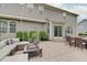 Outdoor patio complete with comfortable seating and a fire pit, perfect for entertaining at 10107 Landis Blvd, Fishers, IN 46040