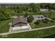 Aerial view of parking lot and green space at 1119 Albemarle Cir, Noblesville, IN 46062