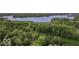 Beautiful aerial view of the property showing lush greenery and the nearby lake at 1119 Albemarle Cir, Noblesville, IN 46062