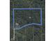Aerial view of property lines in lush, green, tree-filled, and private location at 1125 Observatory Rd, Martinsville, IN 46151