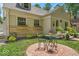 Charming home featuring a lovely outdoor seating area and manicured landscaping at 1149 E 56Th St, Indianapolis, IN 46220