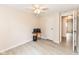 Spacious bedroom with lots of light and access to the hallway and en-suite bathroom at 12020 Colbarn Dr, Fishers, IN 46038