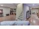 Neutral painted unfinished basement with staircase and easy access to multiple living areas at 1225 Berrywood Dr, Greenwood, IN 46143