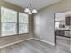 Dining area leads into the kitchen, offering seamless flow at 1225 Berrywood Dr, Greenwood, IN 46143