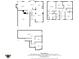 Comprehensive home floorplan featuring the basement, first floor, and second floor layouts of the property at 1260 Easton Point Dr, Greenwood, IN 46142