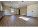 Bedroom featuring vinyl flooring, natural light, recessed lighting, and double door closet at 1738 E 71St St, Indianapolis, IN 46220