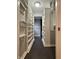 Walk-in closet with custom shelving at 1738 E 71St St, Indianapolis, IN 46220