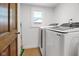Laundry room with new washer and dryer at 2400 Walnut St, Anderson, IN 46016