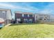 Spacious backyard with lush lawn and privacy fence, perfect for outdoor activities and relaxation at 2550 Cedarmill Dr, Franklin, IN 46131