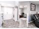 Welcoming foyer featuring tile flooring and a mudroom nook offers style and functionality upon entry at 2550 Cedarmill Dr, Franklin, IN 46131