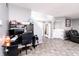 Inviting entryway leads to both the office and living room, with practical mudroom storage for convenience at 2550 Cedarmill Dr, Franklin, IN 46131