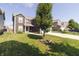 Two-story home with a neatly manicured lawn and tasteful landscaping at 2550 Cedarmill Dr, Franklin, IN 46131
