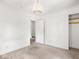 Neutral bedroom featuring an open closet at 3936 Graceland Ave, Indianapolis, IN 46208