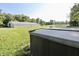 Hot tub with views of the landscape at 3942 Senour Rd, Indianapolis, IN 46239