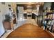 Bright kitchen with stainless steel appliances, modern cabinets, and tile backsplash for a modern aesthetic at 3942 Senour Rd, Indianapolis, IN 46239