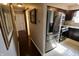 Spacious kitchen with stainless steel appliances and tile flooring at 3942 Senour Rd, Indianapolis, IN 46239