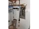 Home electrical panel showing modern breakers and wiring in a metallic housing at 4235 Foxglove Trce, Indianapolis, IN 46237