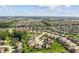 An aerial shot of a well-developed neighborhood featuring lush greenery, serene ponds, and meticulously maintained landscaping at 5220 Orahood Ct, Plainfield, IN 46168