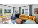 Bright living room with large windows, comfortable seating, and stylish decor at 5312 Norwaldo Ave, Indianapolis, IN 46220