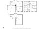 Complete floor plans for the property, including the basement, first, and second floors at 6045 Copeland Mills Ct, Indianapolis, IN 46221