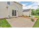 A welcoming concrete patio that is perfect for outdoor dining and relaxation at 6045 Copeland Mills Ct, Indianapolis, IN 46221