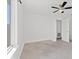 Bright bedroom with carpet and a ceiling fan at 618 Stobus Dr, Greenwood, IN 46143