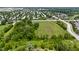 Aerial view of large vacant land lot at 6637 E County Road 600 S, Plainfield, IN 46168