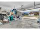 Spacious two car garage with lots of storage at 6686 Woodcrest Dr, Avon, IN 46123