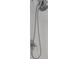 Close up of a modern shower head in a remodeled bathroom at 7645 Inverness Dr, Indianapolis, IN 46237