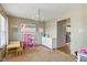 Bright playroom featuring ample space, creative décor, and a charming view into the adjacent kitchen at 787 West St, Whiteland, IN 46184