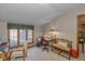 Bedroom featuring a window with a view, comfortable seating, and cozy furnishings at 908 Queensbury Dr, Noblesville, IN 46062