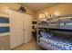 Bedroom with a bunkbed and sliding door closet at 939 Arabian Way, Bargersville, IN 46106