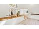 Bright living room with upper level and hardwood floors at 944 Briar Patch Ln, Greenwood, IN 46142