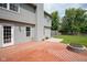 Enjoy this home's large backyard, partially enclosed by a wood fence and featuring a spacious wood deck and firepit at 10751 Sheffield Ct, Fishers, IN 46038