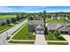 Aerial view of a beautiful home in a well-planned community with lush greenery and manicured lawns at 10917 Hunter Lake Ln, Indianapolis, IN 46239