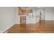 Inviting kitchen with light wood cabinetry and an adjacent eating area at 13019 Pinner Ave, Fishers, IN 46037