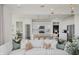 Open-concept living area flows seamlessly into a kitchen with modern appliances, island seating, and ample space at 16485 Mount Logan Rd, Noblesville, IN 46060