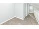 Neutral bedroom with lots of light and soft carpet flooring at 2136 Ringgold Ave, Indianapolis, IN 46203