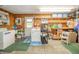 Laundry room features plenty of storage space with a washer and dryer included at 317 Stoner Dr, Anderson, IN 46013