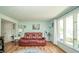 Spacious living room with large window, providing ample natural light and cozy furniture at 317 Stoner Dr, Anderson, IN 46013