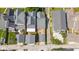 An overhead view showing the neighborhood of the property at 329 Parkway Ave, Indianapolis, IN 46225