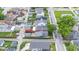 Aerial view of the property in its neighborhood at 329 Parkway Ave, Indianapolis, IN 46225