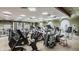 Spacious fitness center with modern exercise equipment, including treadmills and elliptical machines at 350 N Meridian St # 606/607, Indianapolis, IN 46204