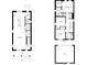 Complete house floor plan featuring open living area and three bedrooms at 430 N Keystone Ave, Indianapolis, IN 46201