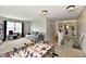 Spacious game room with a foosball table, perfect for entertainment and Gathering fun at 6126 Navy Cir, Indianapolis, IN 46221