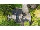 Birds-eye view of the roof and surrounding greenery of the home at 6739 Westdrum Rd, Indianapolis, IN 46241