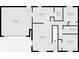Detailed floorplan of the first floor, showcasing the layout of the main living areas at 6739 Westdrum Rd, Indianapolis, IN 46241