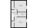 Upstairs floorplan featuring bedrooms, bathrooms, and a hallway at 6739 Westdrum Rd, Indianapolis, IN 46241