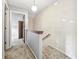 Second floor hallway leading to bedrooms at 6739 Westdrum Rd, Indianapolis, IN 46241